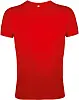 Футболка мужская приталенная Regent Fit бордовый меланж, размер XS