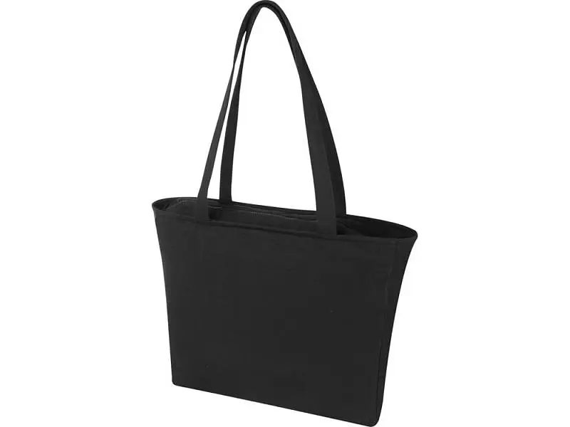 Weekender эко-сумка из переработанного материала Aware™ плотностью 500 г/м² - Черный - 12071290