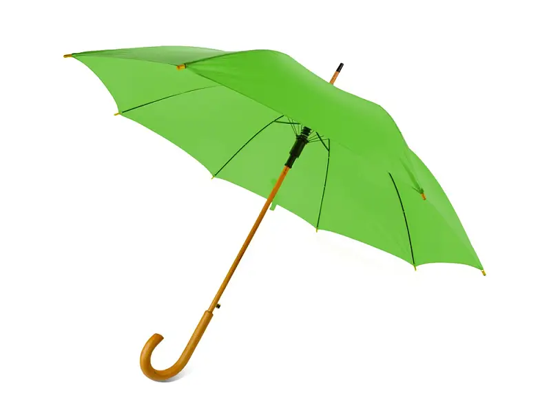 Зонт-трость Радуга, зеленое яблоко - 906123