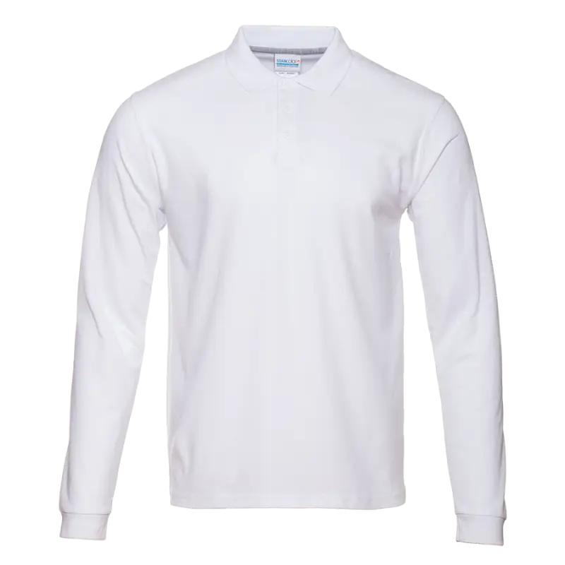 Рубашка поло мужская 04S_Белый (10) (XXS/42)