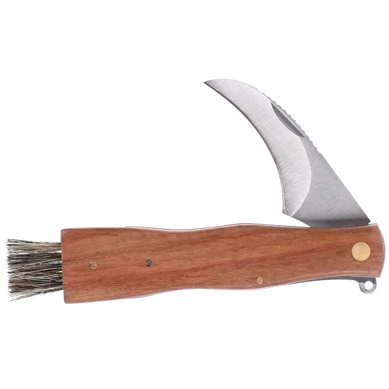Нож грибника Mushroom Hunter, в сложении: 14х3,2х1,6 см; лезвие: 7х2,3х0,2 см