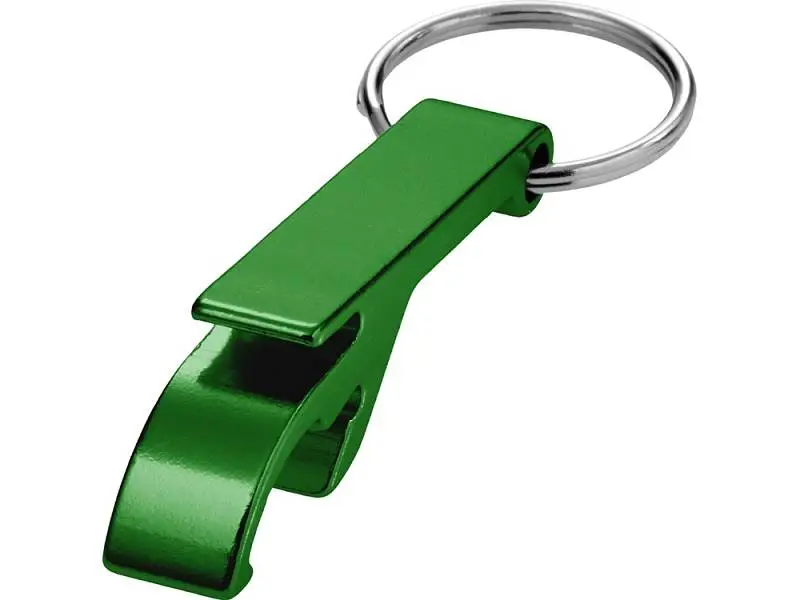 Брелок-открывалка Tao из переработанного алюминия - Зеленый - 10457161