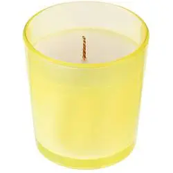 Свеча ароматическая Ristoro, прозрачная, диаметр дна 6,5 см, высота 8,5 см, диаметр верха 7,9 см