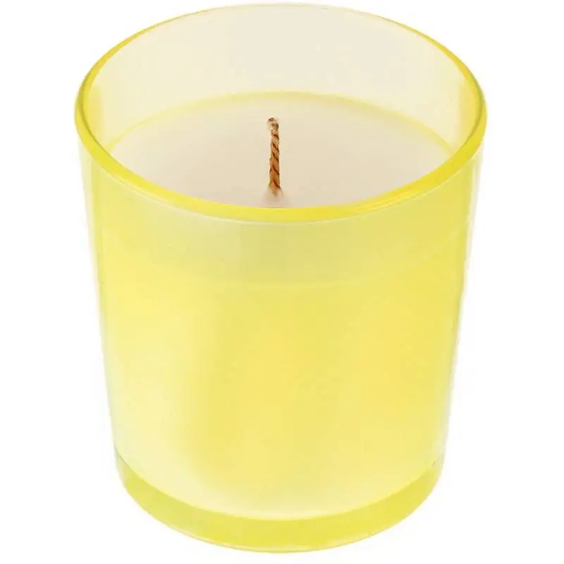 Свеча ароматическая Ristoro, прозрачная, диаметр дна 6,5 см, высота 8,5 см, диаметр верха 7,9 см