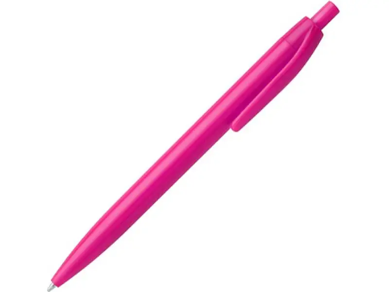 Ручка пластиковая шариковая STIX, синие чернила, фуксия - HW8010S140