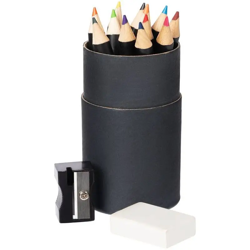 Набор цветных карандашей Pencilvania Tube Plus, диаметр 4,3 см; высота 10 см - 15634.30