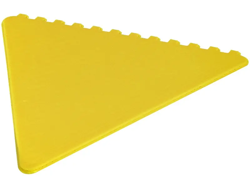 Треугольный скребок Frosty, желтый - 10425106