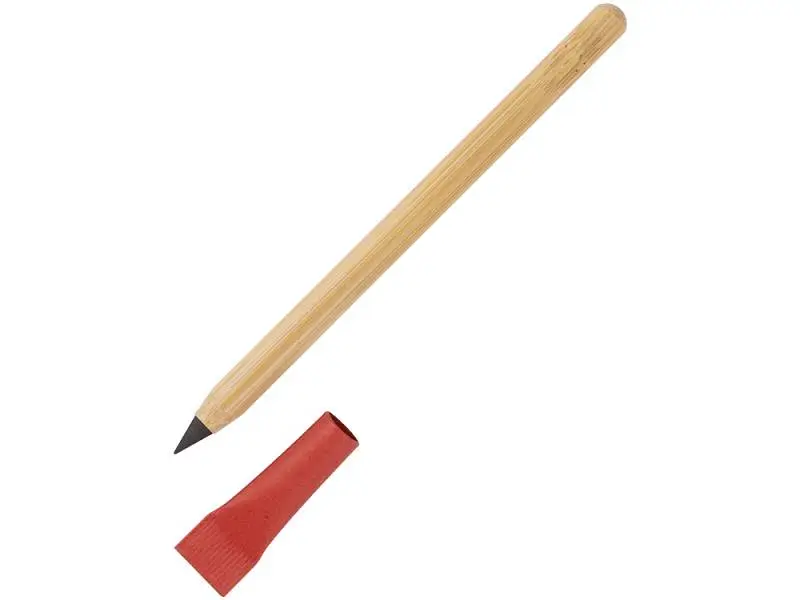 Вечный карандаш из бамбука Recycled Bamboo, красный - 11537.01
