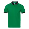 Рубашка поло мужская 04C_Зелёный/Чёрный (30/20) (XS/44)