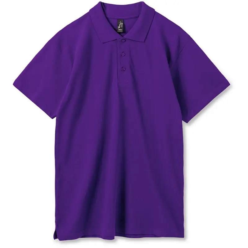 Рубашка поло мужская Summer 170 темно-фиолетовая, размер XS - 1379.770
