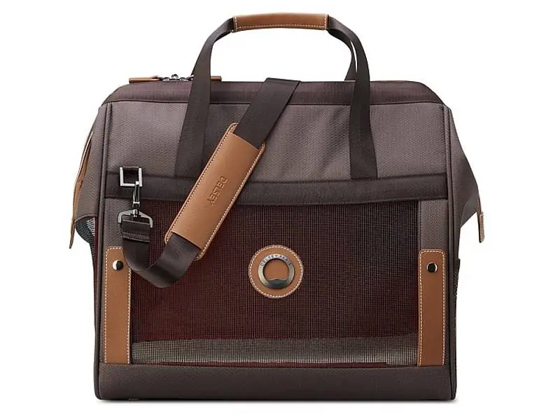 Сумка для перевозки животных DELSEY, CHATELET AIR 2.0, 45л, коричневый