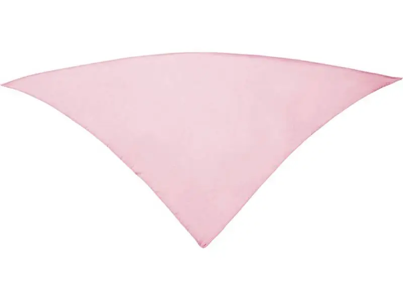 Шейный платок FESTERO треугольной формы, светло-розовый - PN900348