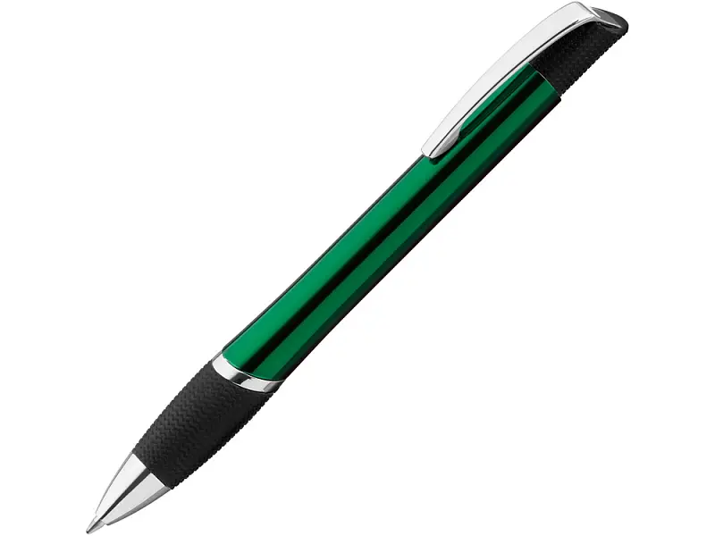 Ручка шариковая металлическая OPERA, синий, 1мм, зеленый - 187951.03