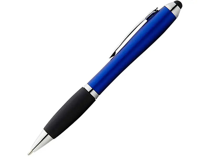 Ручка-стилус шариковая Nash со стилусом, синий, черные чернила - 10639202