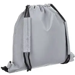 Детский рюкзак-мешок Manifest из светоотражающей ткани, 30х30 (31) см