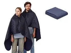 Плед-пончо 2-в-1 Cappy с капюшоном и мешком