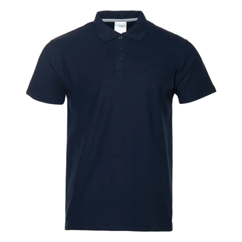 Рубашка поло мужская 104_Т-синий (46) (XS/44)