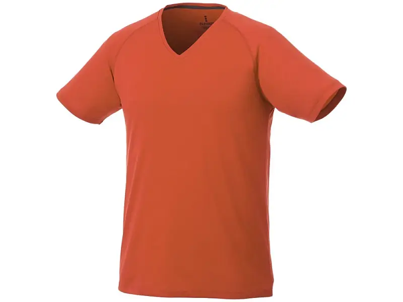 Модная мужская футболка Amery с коротким рукавом и V-образным вырезом, оранжевый - 3902533XS