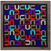 Платок Monogramma Silk, 90х90 см; упаковка: 24x23,5 см