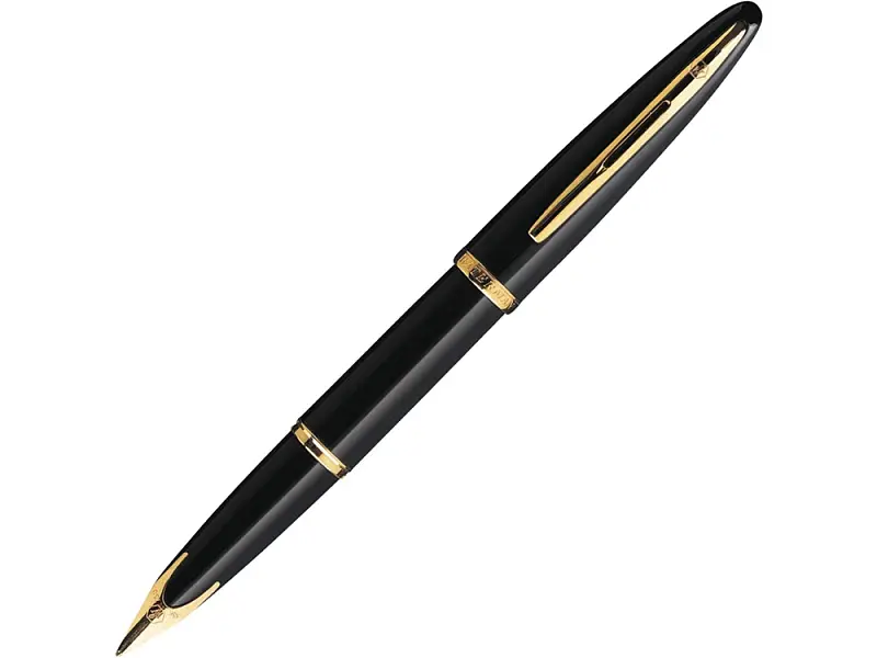 Ручка перьевая Waterman Carene Black Sea GT F, черный/золотистый - 0700300