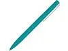Шариковая ручка  Bright F Gum soft-touch, голубой