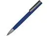 Ручка металлическая шариковая Insomnia софт-тач с зеркальным слоем, серая с серым