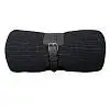 Плед  "Belt"; чёрный; 130 х 180 см; 100% акрил, с поясом