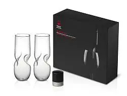 Набор из двух бокалов и пробки для шампанского Bubbly Bliss