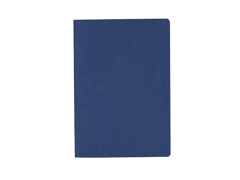 Блокнот А5 DANICA из переработанной бумаги, темно-синий