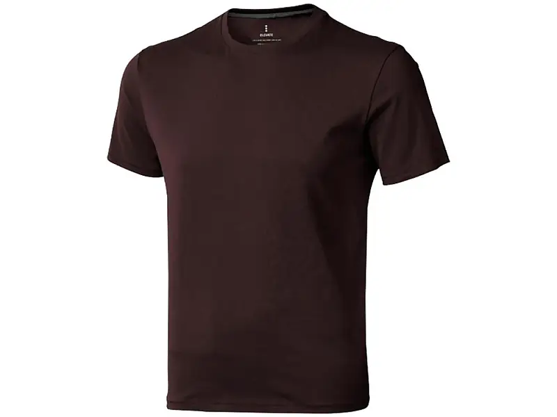 Nanaimo мужская футболка с коротким рукавом, шоколадный коричневый - 3801186XS