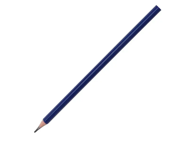 Трехгранный карандаш Conti из переработанных контейнеров, синий - 18851.02
