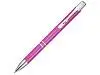 Шариковая ручка Moneta из переработанного алюминия - Фуксия