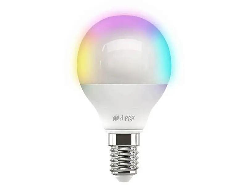 Умная лампочка HIPER IoT LED C3 RGB - 521045