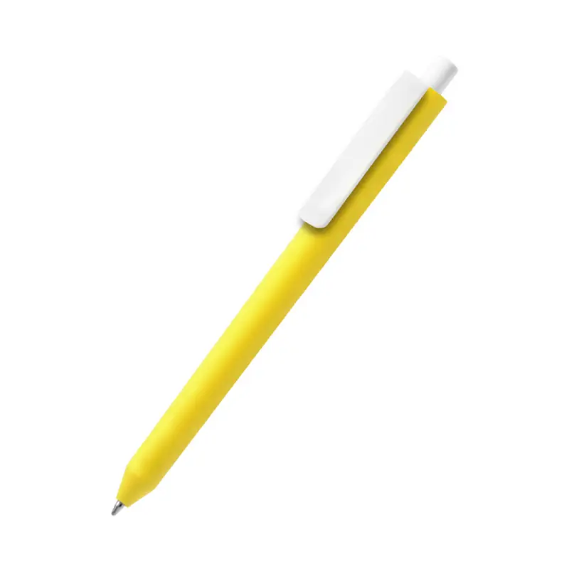 Ручка пластиковая Koln, желтая - 1004.06