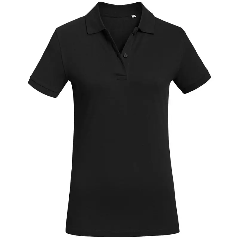 Рубашка поло женская Inspire черная, размер S - PW4400021S