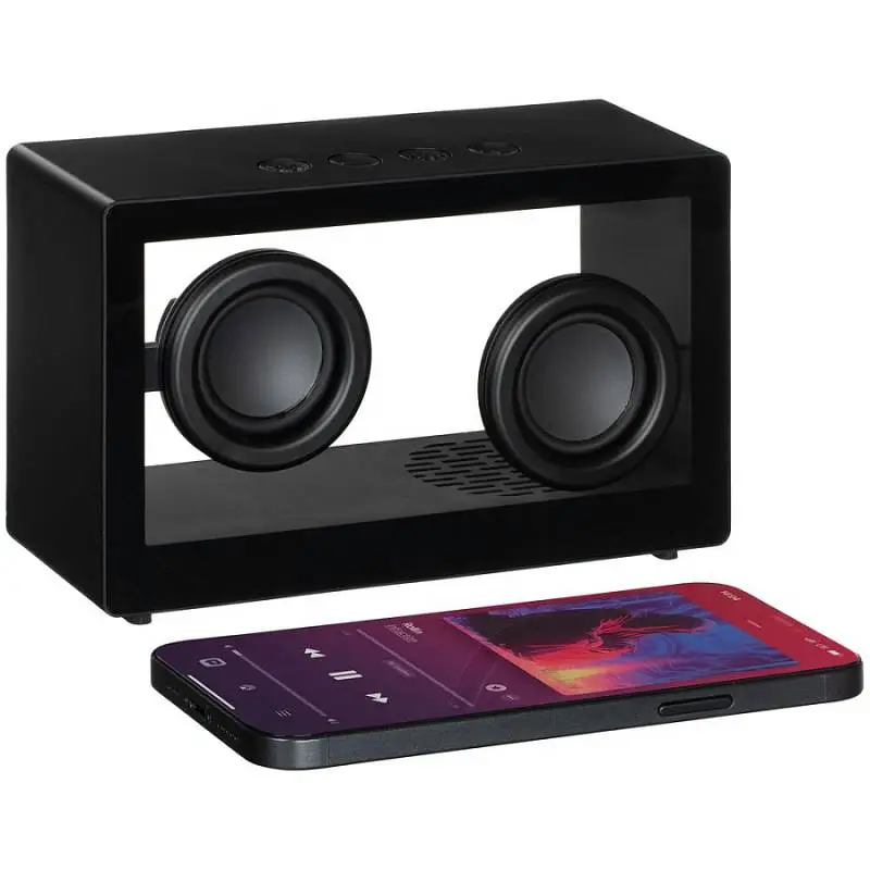 Bluetooth-колонка со светомузыкой Sensofonic, 16x6,2x10 см; упаковка: 20,2x10x14,3 см