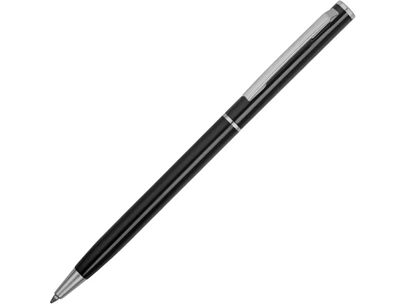 Ручка металлическая шариковая Атриум, черный - 77480.07