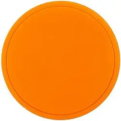 Лейбл из ПВХ Dzeta Round, L, 5х5х0,2 см