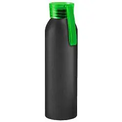 Бутылка для воды VIKING BLACK 650мл. Черная с черной крышкой 6142.08