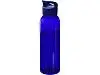 Бутылка для воды Sky из переработанной пластмассы объемом 650 мл - Синий