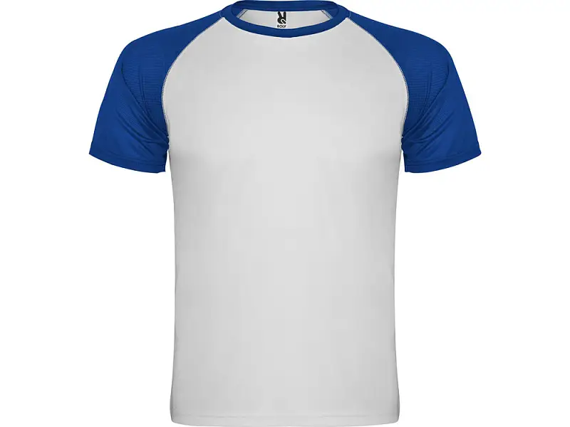 Спортивная футболка Indianapolis мужская, белый/королевский синий - 66500105S