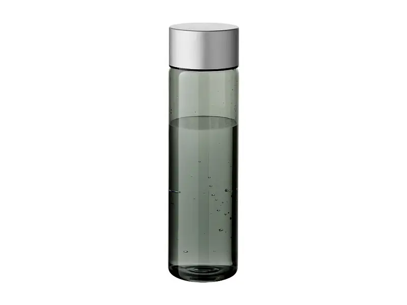 Бутылка Fox 900мл, черный прозрачный/серебристый - 10023602