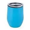 Термокружка Top, голубой полуматовый