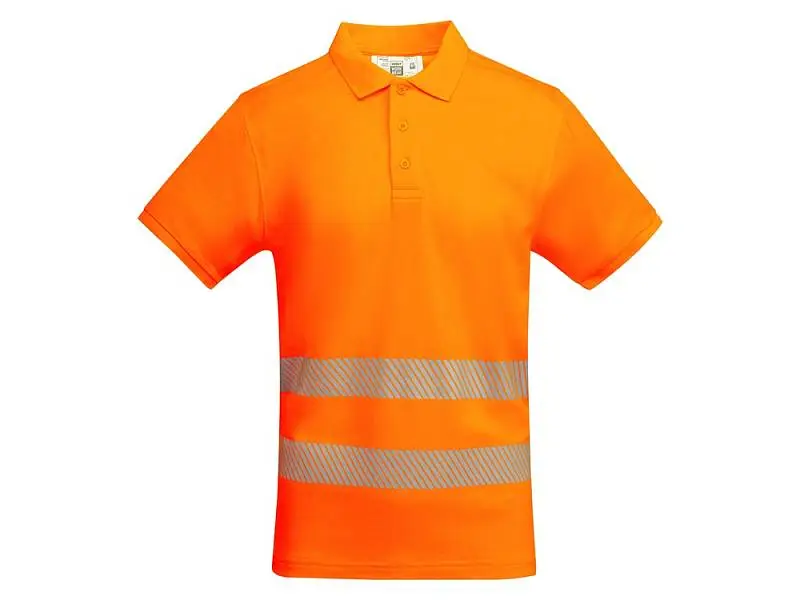 Рубашка поло Atrio мужская, неоновый оранжевый