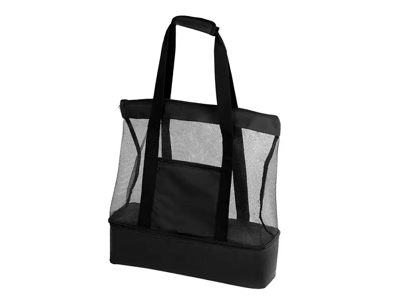 Пляжная сумка с изотермическим отделением Coolmesh, черный - 939107