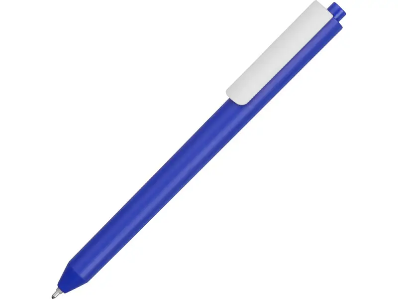 Ручка шариковая Pigra модель P03 PMM, синий/белый - p03pmm-901