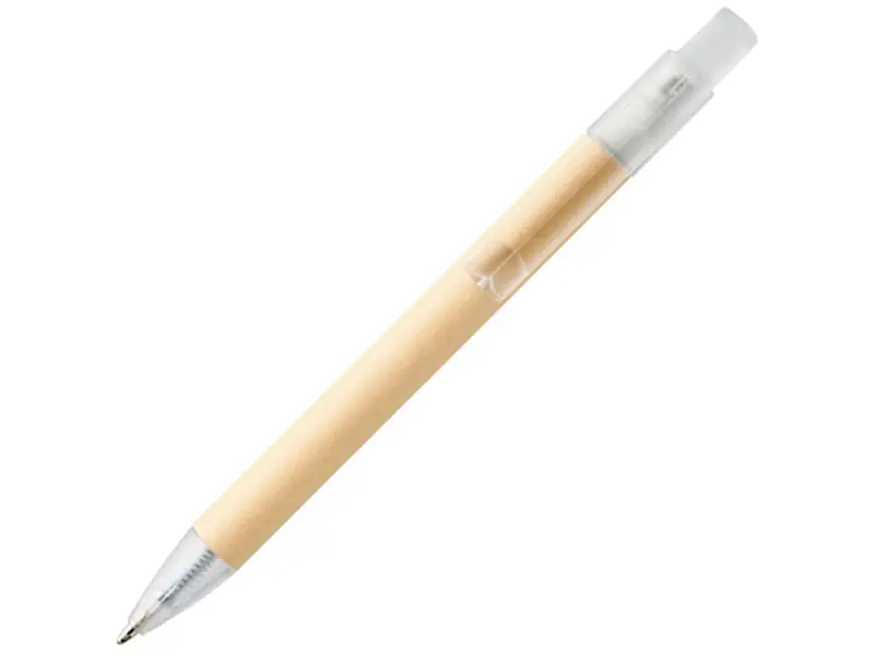 Шариковая ручка Safi из бумаги вторичной переработки,  прозрачный - 10758233