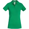 Рубашка поло женская Safran Timeless зеленое яблоко, размер S
