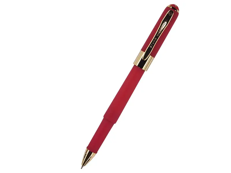 Ручка пластиковая шариковая Monaco, 0,5мм, синие чернила, красный - 20-0125.04