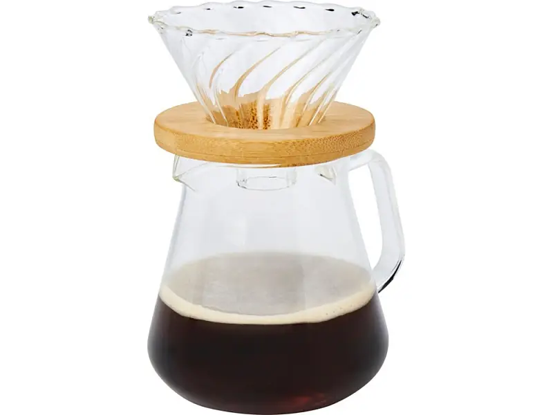 Стеклянная кофеварка Geis объемом 500 мл, natural - 11331301
